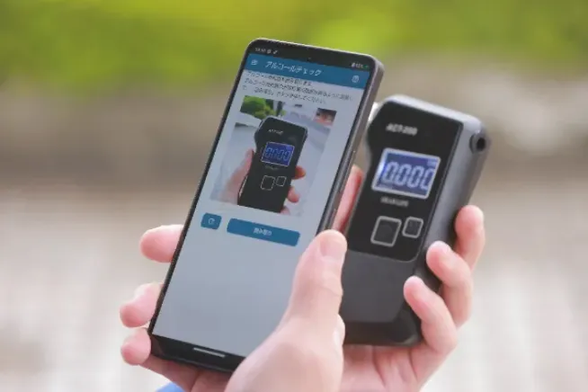 アルコールチェック（OCR機能 / Bluetooth連携機能）のイメージ