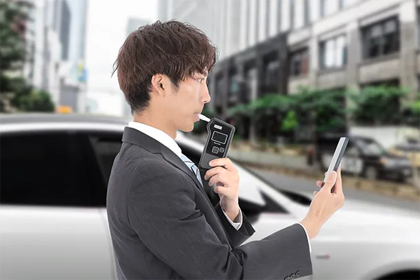安全運転管理・車両管理の自動化のイメージ